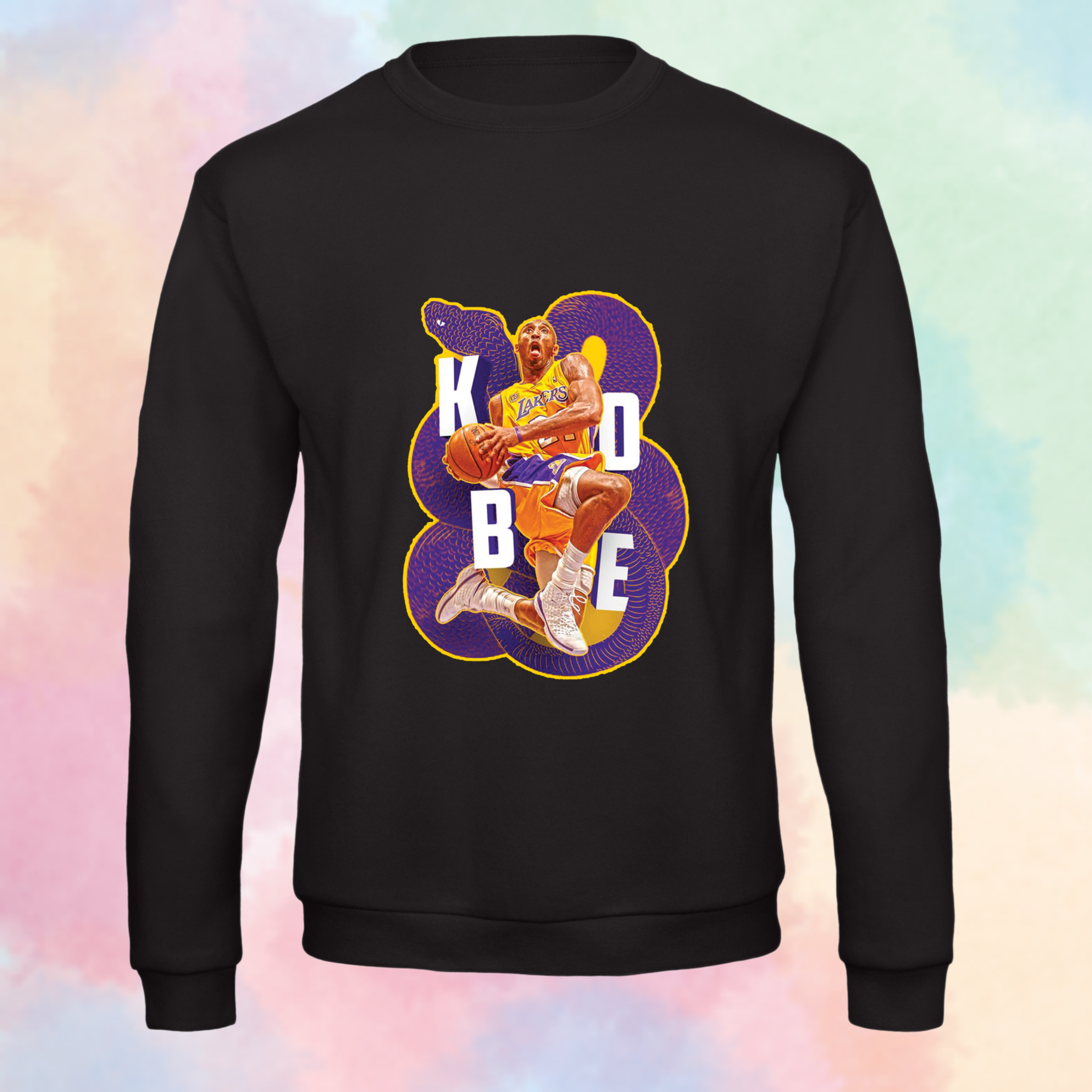Felpa "Kobe Mamba Mentality" - Tributo alla Leggenda dei Lakers - Unisex - immagine 2