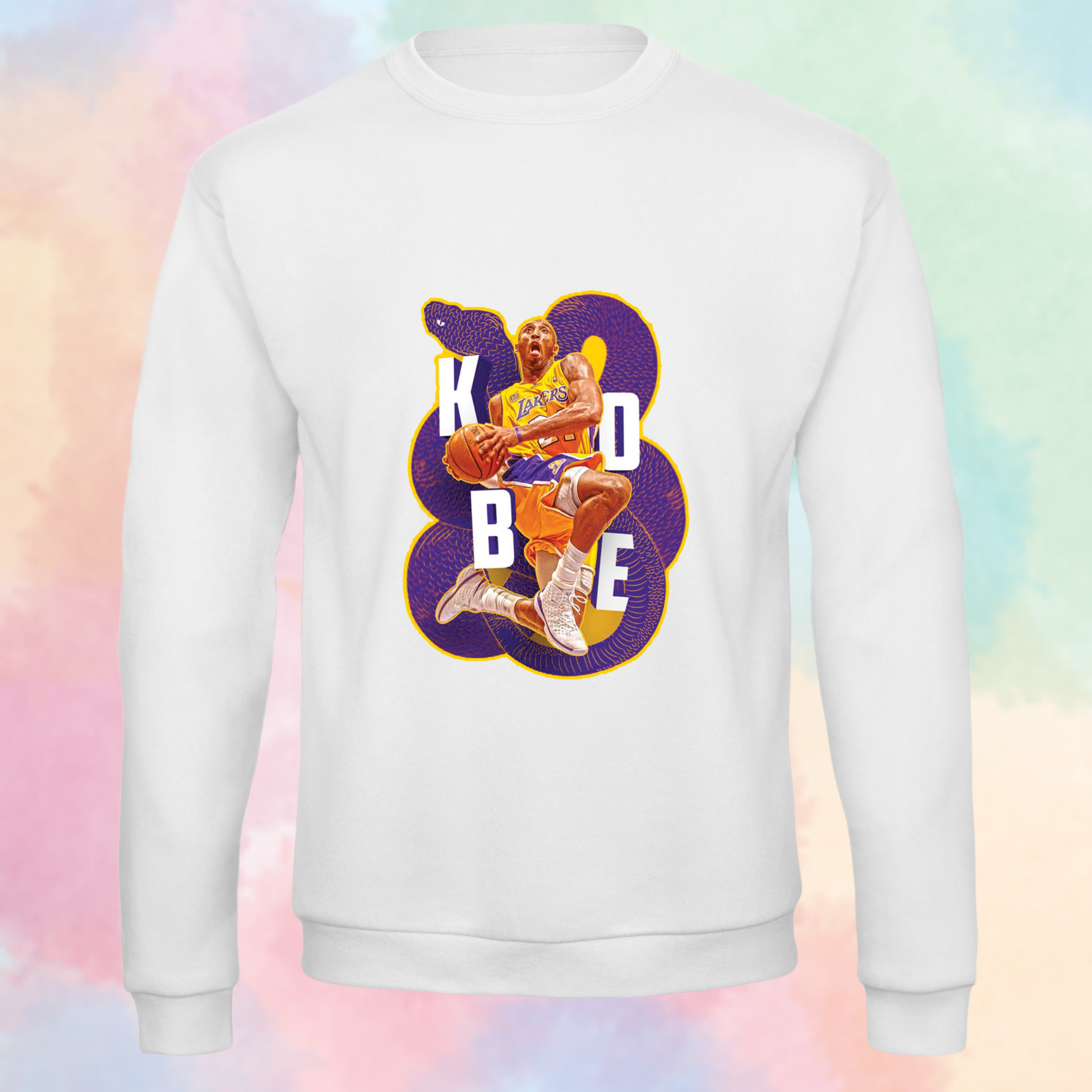 Felpa "Kobe Mamba Mentality" - Tributo alla Leggenda dei Lakers - Unisex - immagine 3