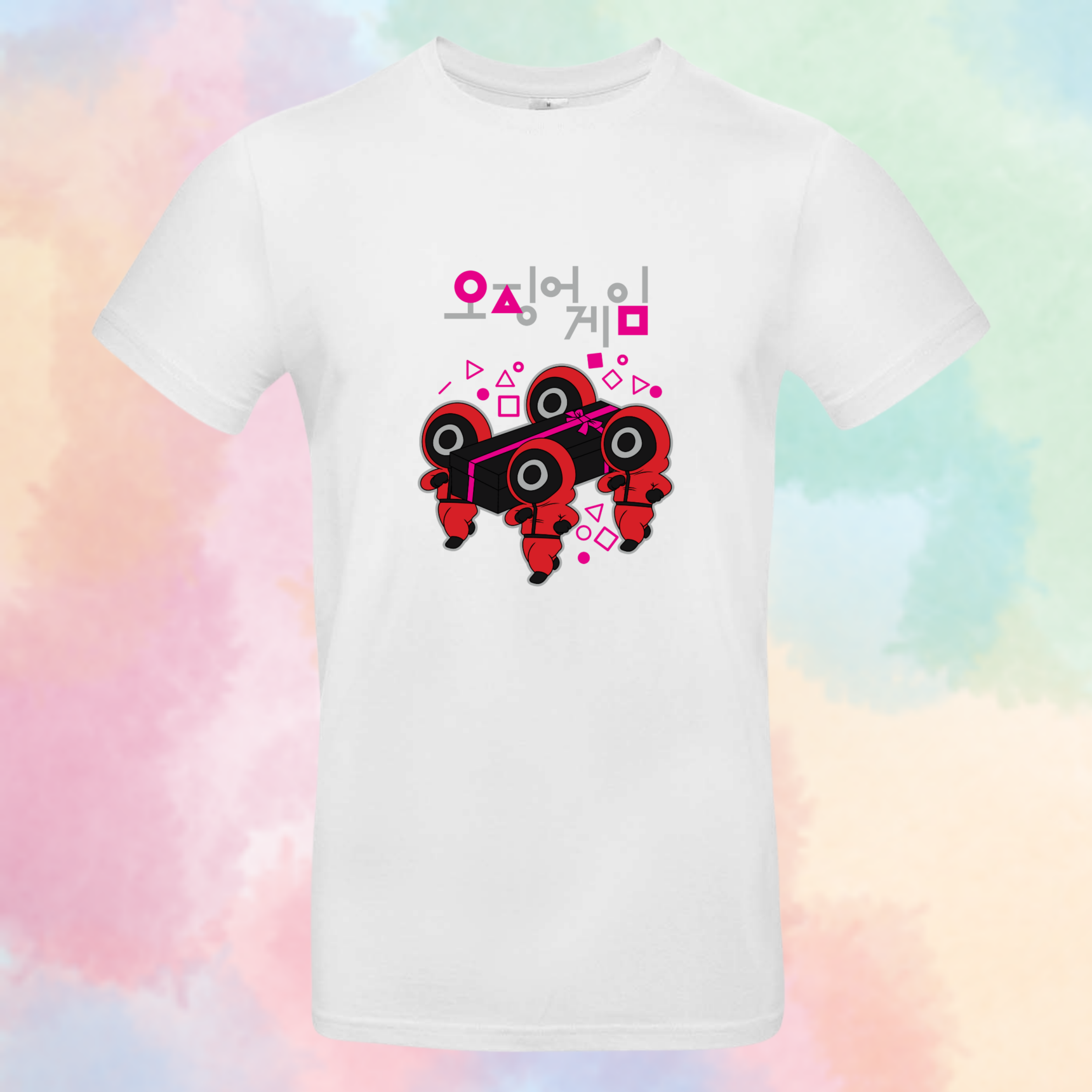 T-shirt Unisex "Squid Game Style" - Idea Regalo Originale | Design Iconico e Comfort Premium - immagine 3