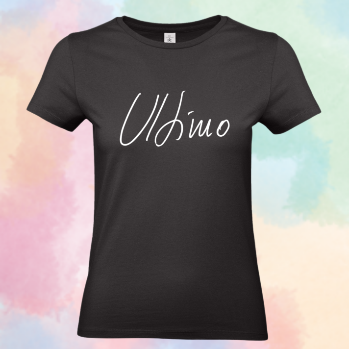 T-shirt "Ultimo" - Stile Minimal | Idea Regalo per Fan della Musica