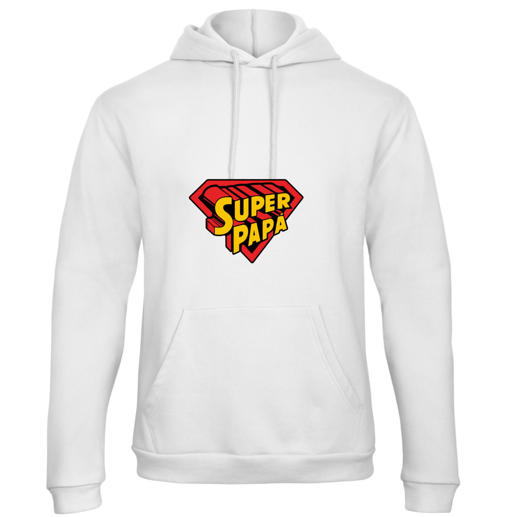 Felpa Unisex Super Papà – Regalo Festa del Papà | Stile Superman | Idea Regalo Originale - immagine 2